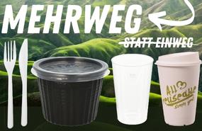 Mehrweg statt Einweg!