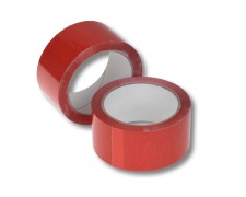 Klebeband Packband PP Acrylatkleber geruscharm 50mm/66m, rot