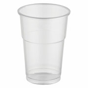 Trinkbecher klar 0,25 l, 250ml, PP,  78 mm, 50 Stk.