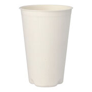 Hei�getr�nkebecher aus Zuckerrohr pure 400 ml, � 90mm, 50 Stk.