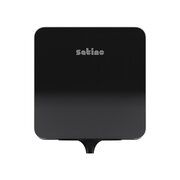 Satino Hyginity Spender Plus f�r Handtuchrollen mit Innenabwicklung, System CF1, 29,4 cm x 26,0 cm x 24,5 cm,  schwarz