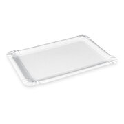 BIONATURE Pappteller RECY  23 x 33 cm wei, 125 Stk.