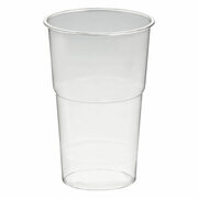 Trinkbecher Smoothiebecher Dessertbecher 300 ml,  78mm, PET, glasklar, 50 Stk.