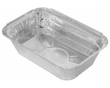 Alu-Pastaschale Servierschale eckig 935ml, 194x142x55mm,  10 Stk.