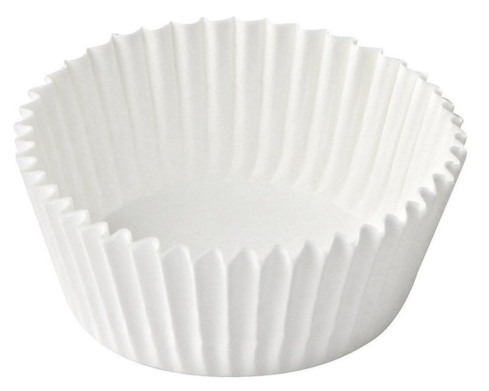 Gebäckkapseln weiß O 45 x 25 mm, 1000 Stk.