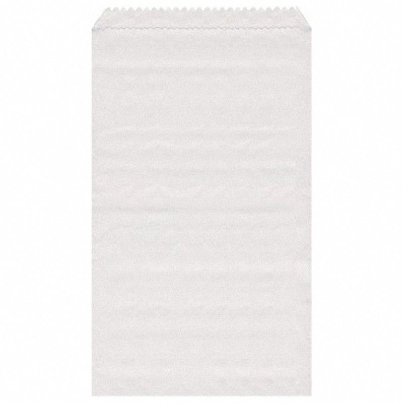 Papierflachbeutel weiß 8 x 11 cm, 4000 Stk.