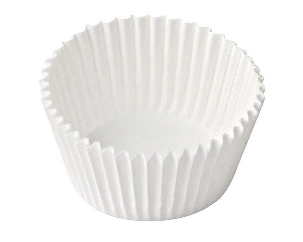 Gebäckkapseln weiß O 20 x 19 mm, 1000 Stk.