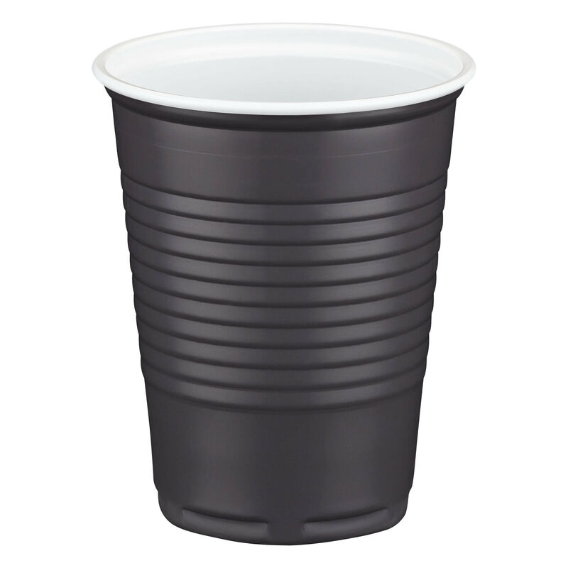Kaffeebecher Heißgetränkebecher braun/grau-weiß 180 ml, O 70 mm, PP, 100 Stk.