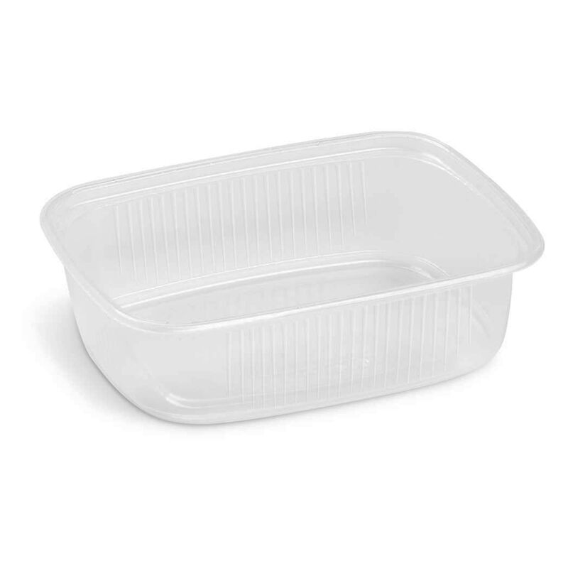 Rechteckbecher klar 150 ml (PP), 100 Stk.