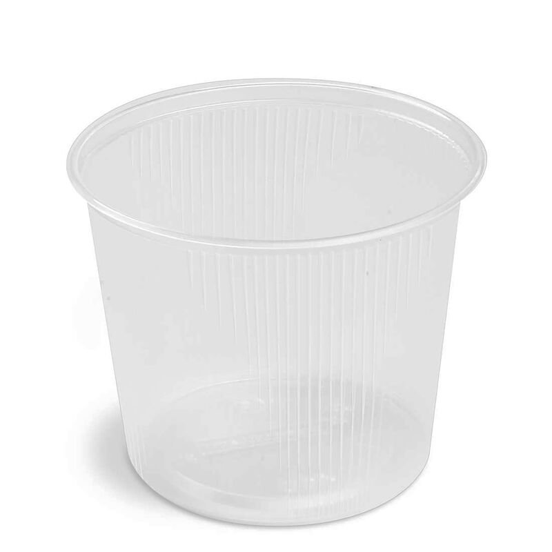 Rundbecher klar 400 ml (PP), 100 Stk.