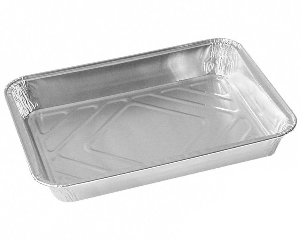 Alu-Menüschalen Aluschalen ungeteilt 1150 ml, 227 x 177 x 39 mm, 100 Stk.