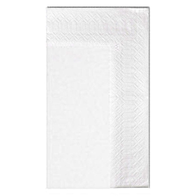 Servietten 32 x 32 cm 1/8 -Falz, 2-lagig weiß, 250 Stk.