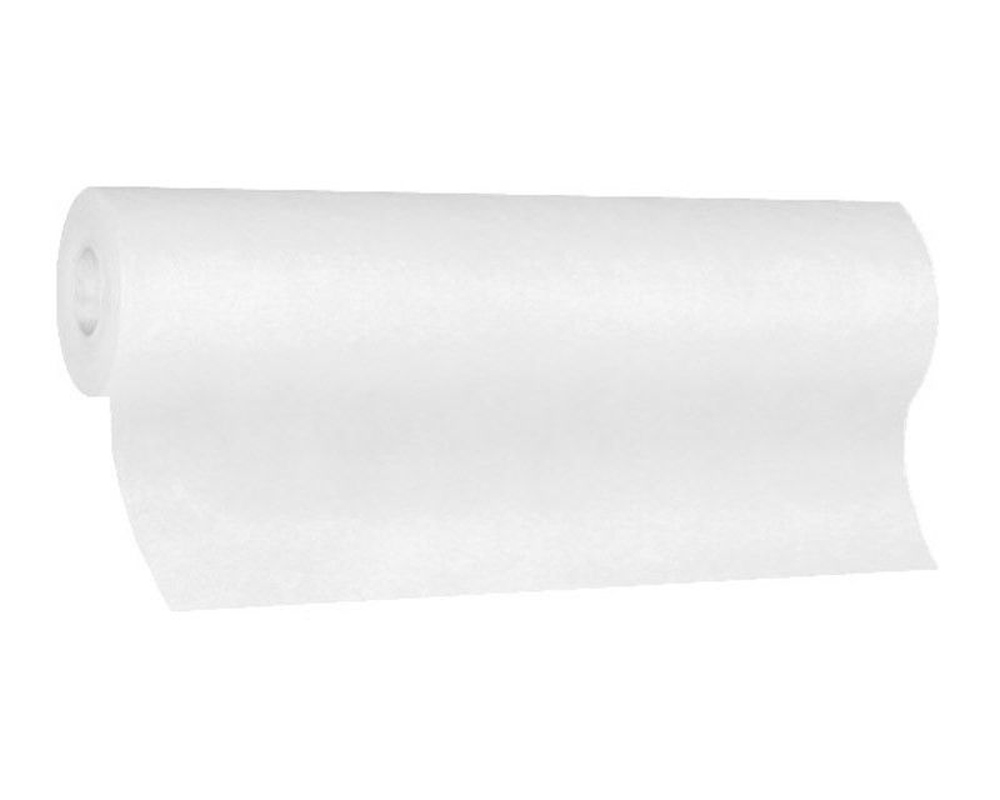 Tischläufer Airlaid 24m x 40cm - alle 120cm perforiert, stoffähnlich, weiß