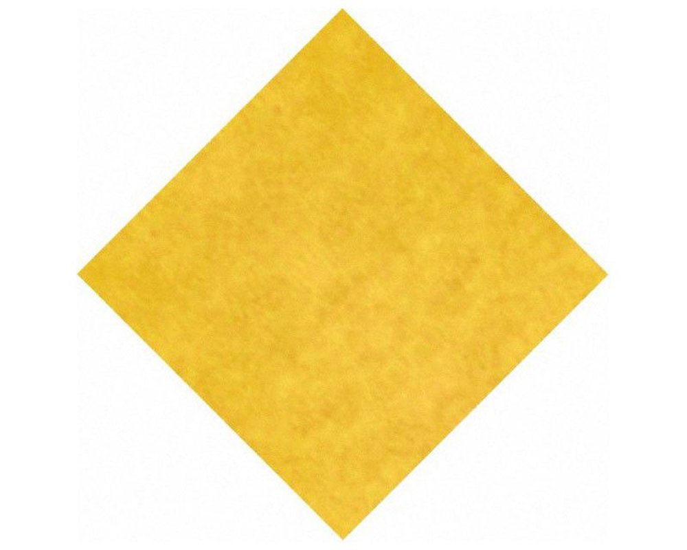 Mitteldecken Airlaid 80 x 80 cm, stoffähnlich, hochwertig gelb, 20 Stk.
