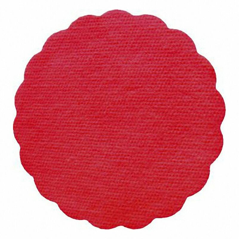 Tassenuntersetzer Glasuntersetzer, Airlaid, O 9cm, rot, 500 Stk.