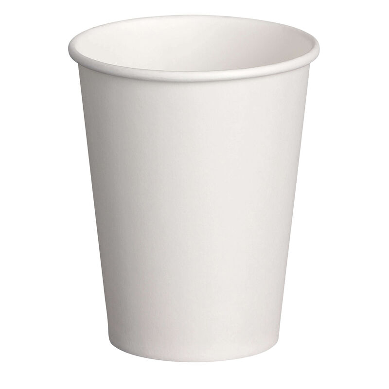 Kaffeebecher 'Coffee To Go'  Pappbecher 100% ohne Kunststoff weiß 200ml, 50 Stk.