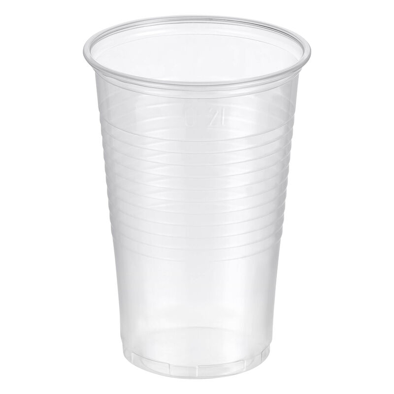 Trinkbecher transparent klar 0,2 l, 200 ml, PP, O 70 mm, 100 Stk.