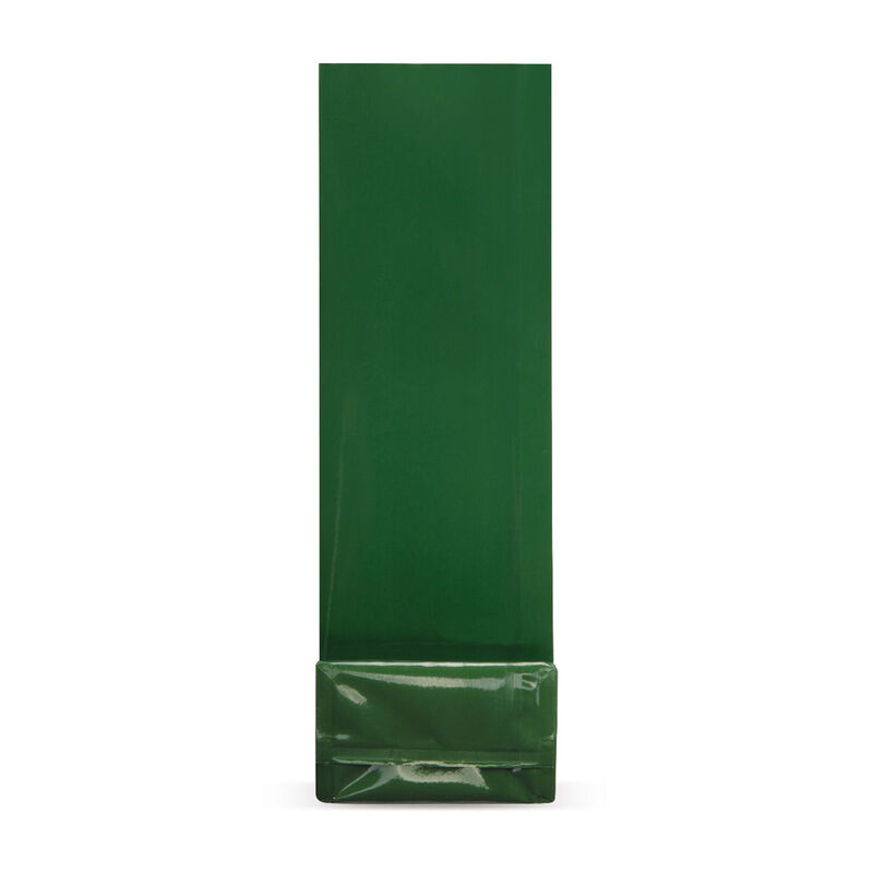 Blockbodenbeutel Grün  55 + 30mm x 175mm 4-lagig, 1000 Stk.