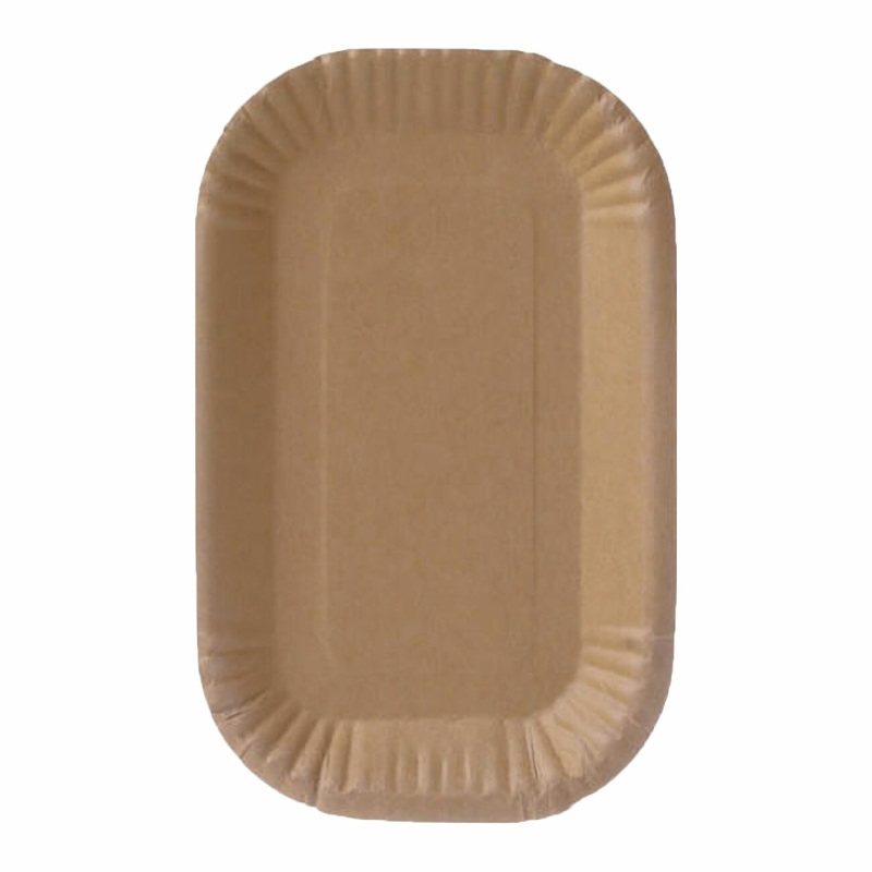 BIO Pappschalen 'Green by Nature' braun  15 x 23 x 2 cm, 100 Stk.