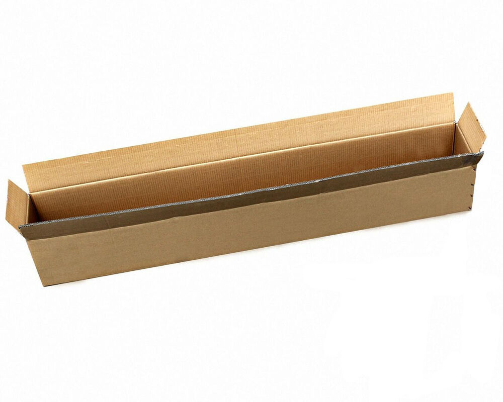 Faltkarton Versandhülsen 1600x150x150mm, 2-wellig braun