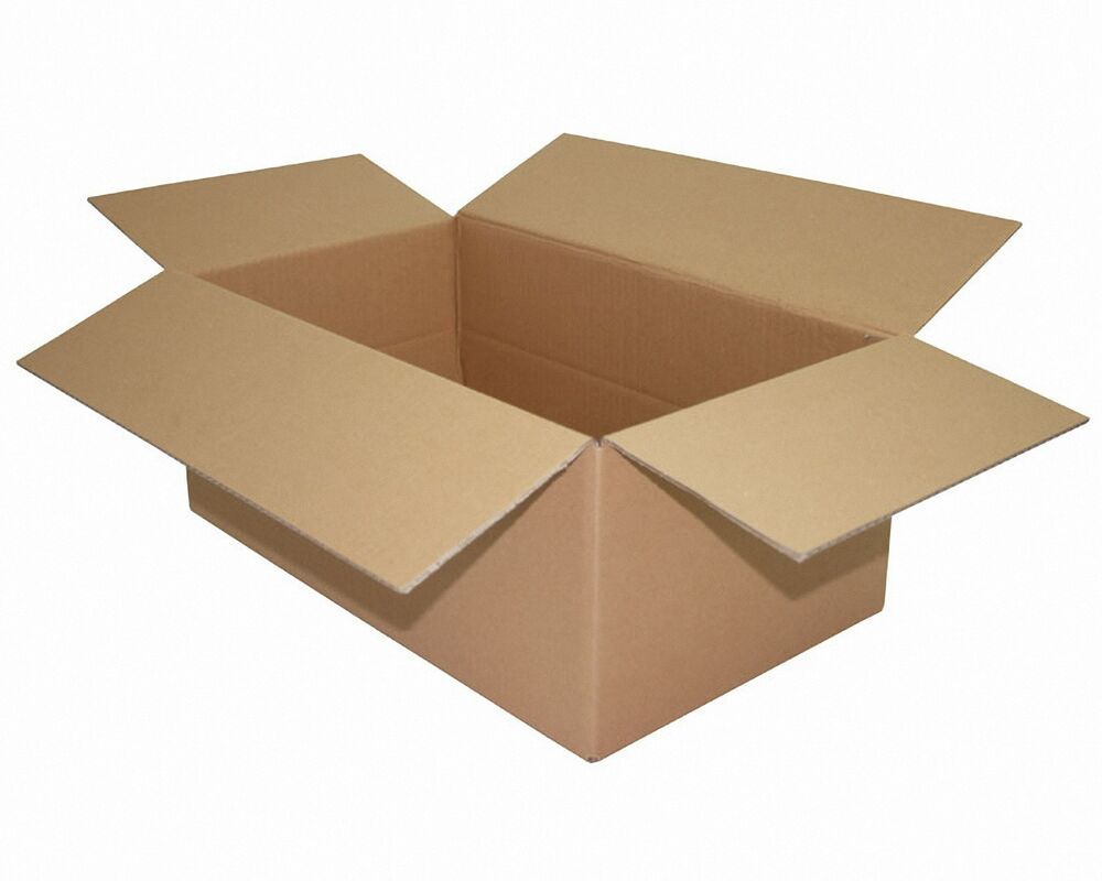 Faltkarton  500x300x(100)-210mm (Außenmaß) mit variabler Höhe 1-wellig Dickwelle
