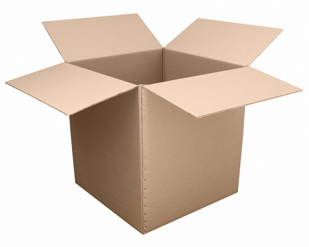 Faltkarton  650x650x(300)-700mm mit variabler Höhe 2-wellig braun