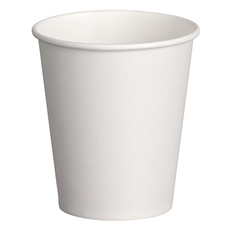 Heiß- und Kaltgetränkebecher weiß, Pappe beschichtet 300 ml 330ml  | 12oz, 50 Stk.