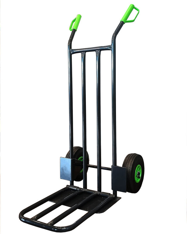 Sackkarre Schwerlast 1200 x 517 x 480 mm, für max. 250 kg schwarz grün