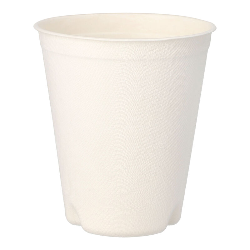Heißgetränkebecher aus Zuckerrohr "pure" 300 ml, O 90mm, 50 Stk.