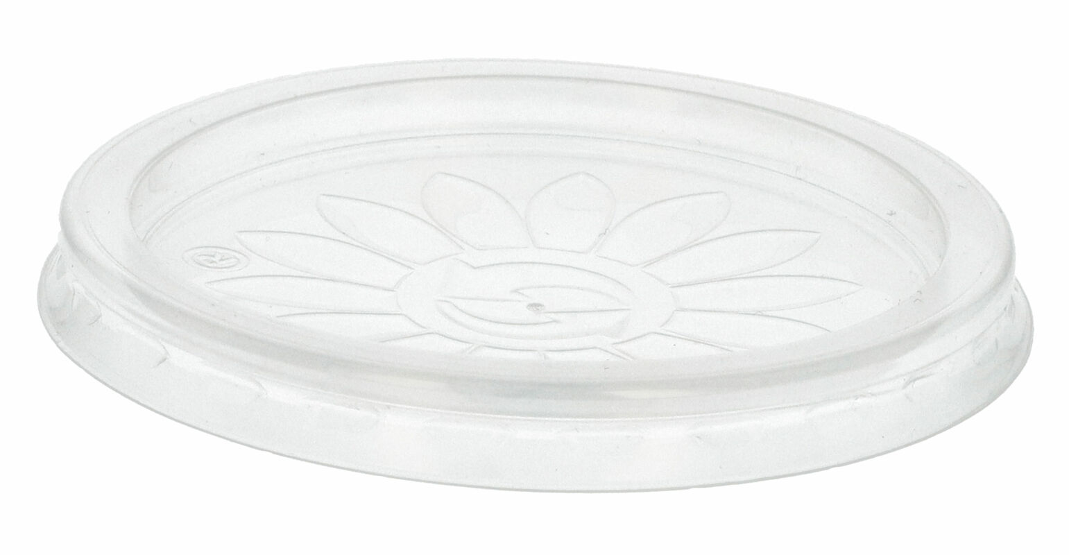 Deckel aus PP für Mehrweg Suppenbecher  O 11,5 cm transparent, 25 Stk