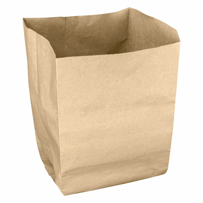 Bio-Müllbeutel kompostierbar & biologisch abbaubar 10 Liter 20+17x36cm, braun, 10 Stk.