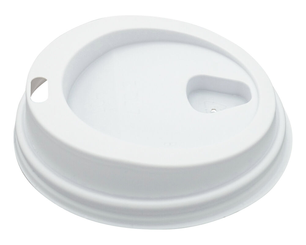 Domdeckel passend für Pappbecher - "Coffee to go" - 180ml mit 73mm O, 100 Stk.