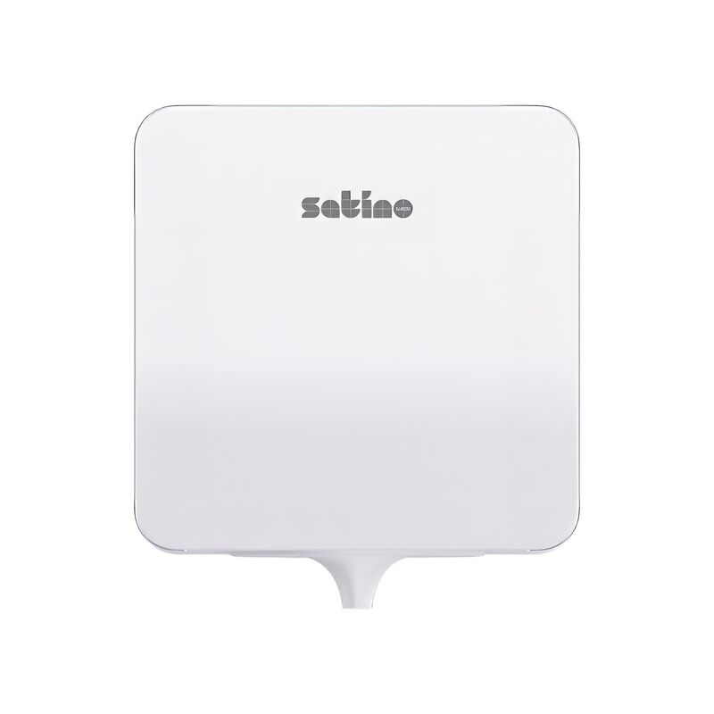 Hyginity Spender Plus für Handtuchrollen mit Innenabwicklung, System CF1, 29,4 cm x 26,0 cm x 24,5 cm,  weiß