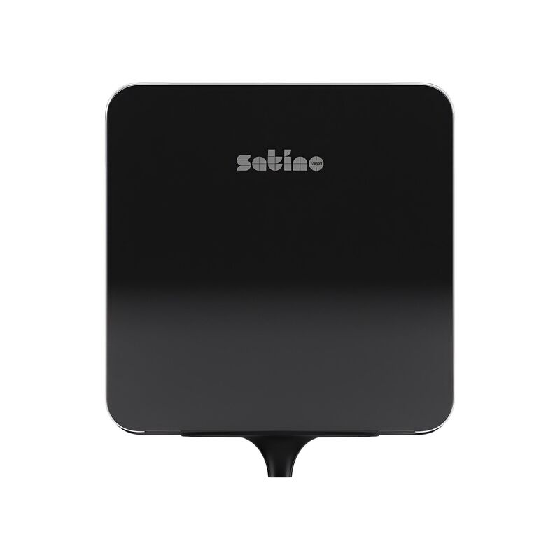 Hyginity Spender Plus für Handtuchrollen mit Innenabwicklung, System CF1, 29,4 cm x 26,0 cm x 24,5 cm,  schwarz