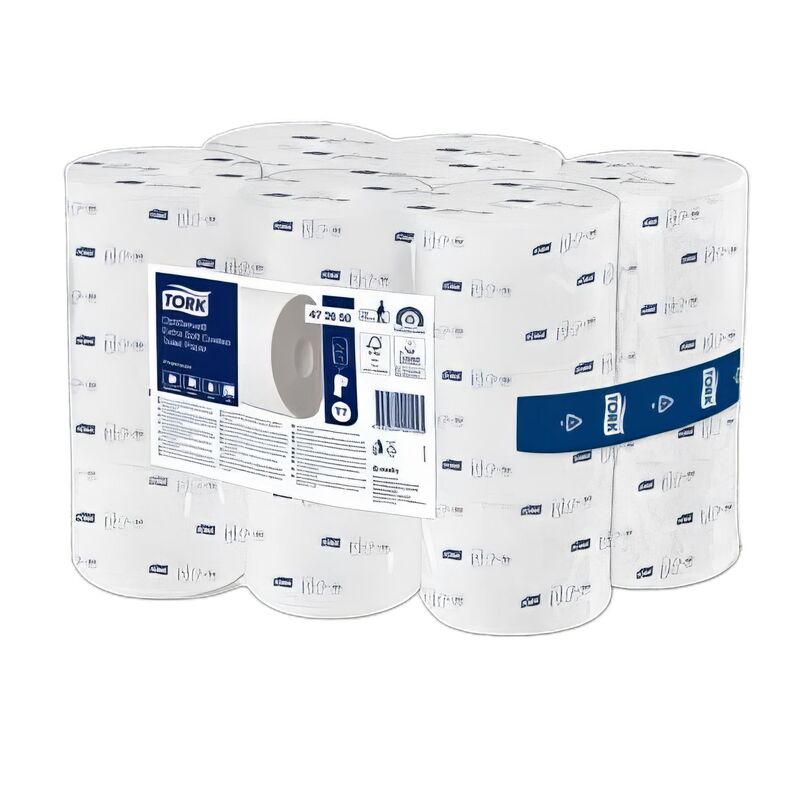 OptiServeR Toilettenpapier Premium T7 3-lagig 18 Rollen je 550 Blatt, weiß