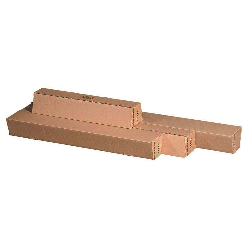 Trapez Versandverpackung 1005x105/55x75mm für gerollte Güter mit Selbstklebeverschluss A0+