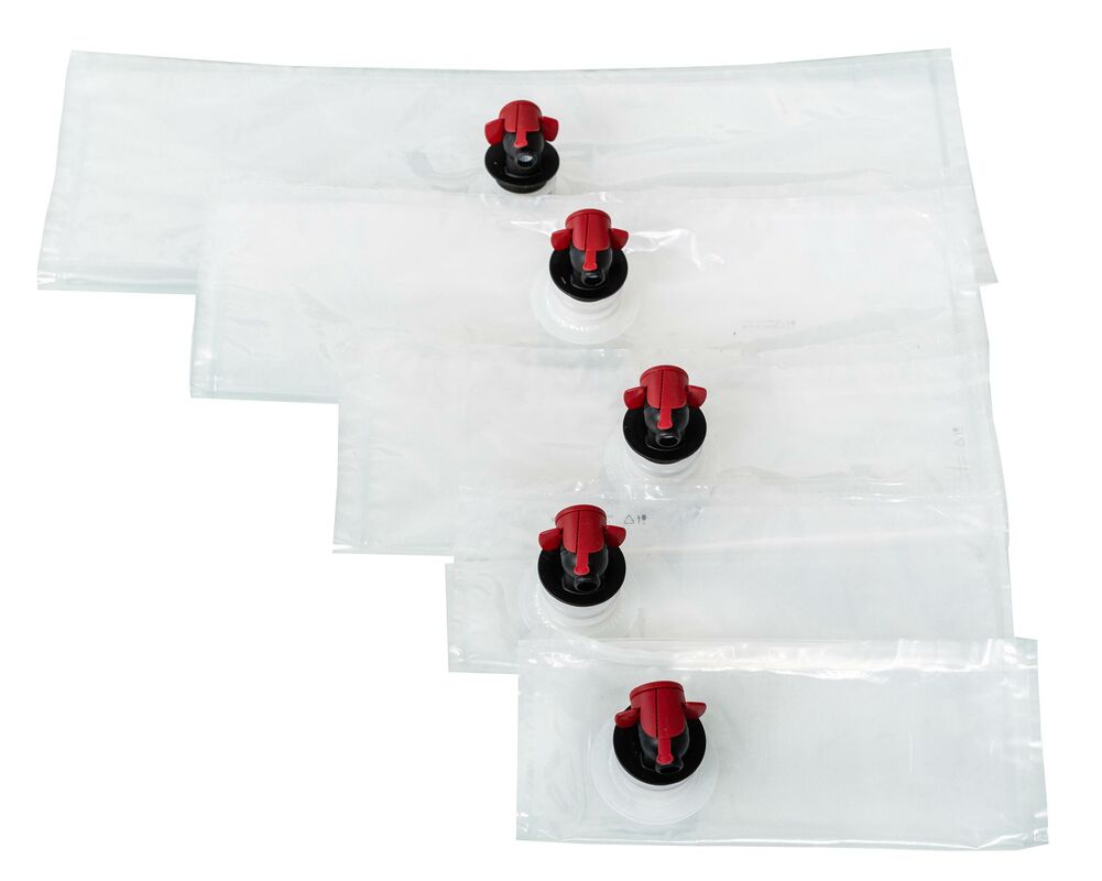 Beutel für Bag in Box  1,5 Liter, transparent