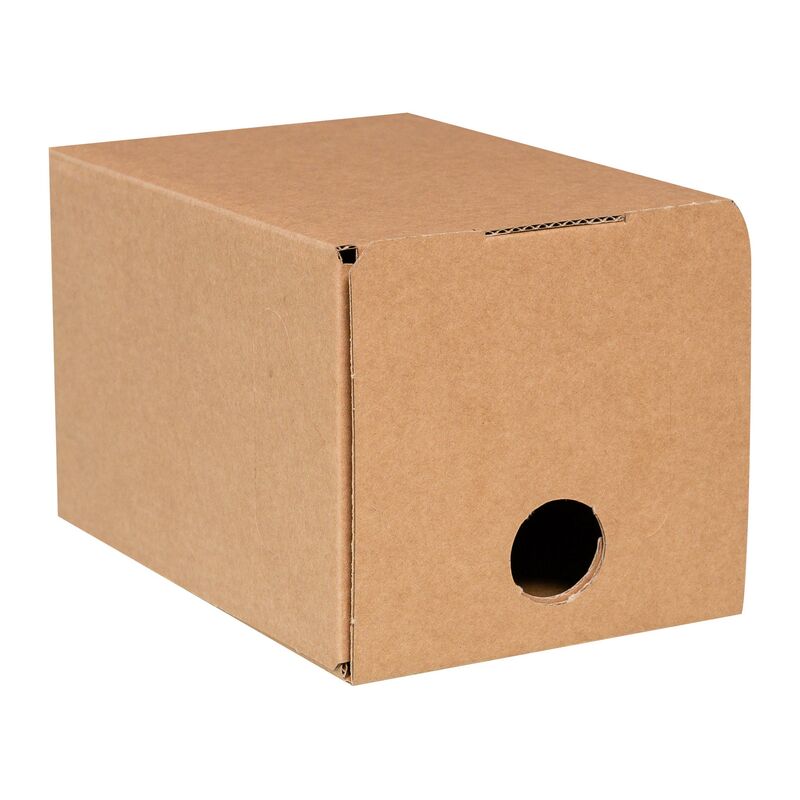 Karton für Bag in Box  3 Liter 148x139x230mm, braun
