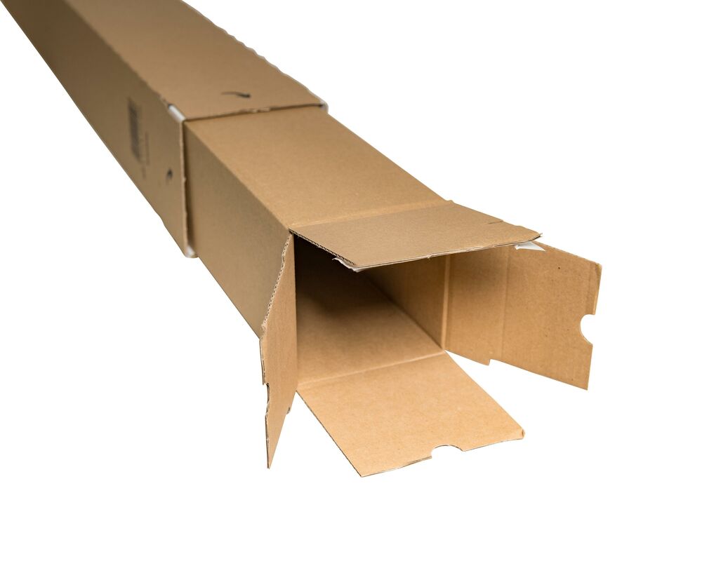 Teleskophülle  860x111x111mm Erweiterung für sehr lange Güter, passend für PLAN BOX braun