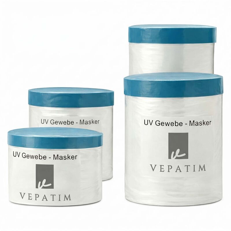 Cover-Masker UV Gewebe | Profi-Abdeckfolie innen & außen  550mm x 20m | UV-beständig bis 4 Wochen, Fenster & Fassade abkleben
