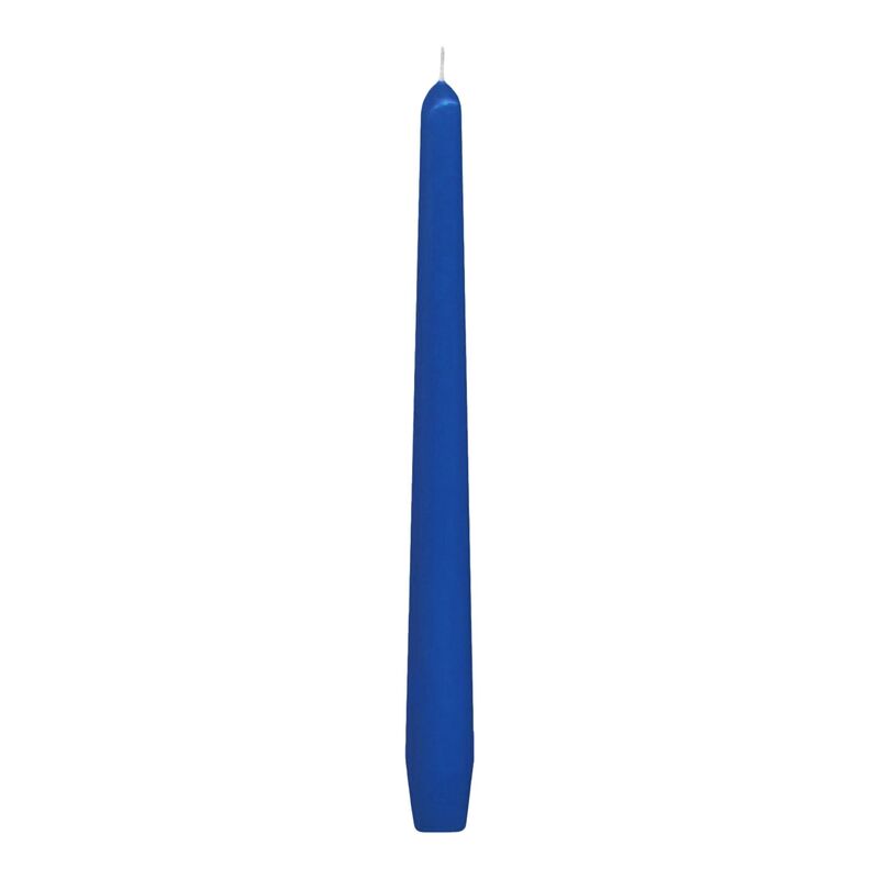 Spitzkerzen 245 mm, 8 Stunden Brenndauer, dunkelblau, 10 Stk.
