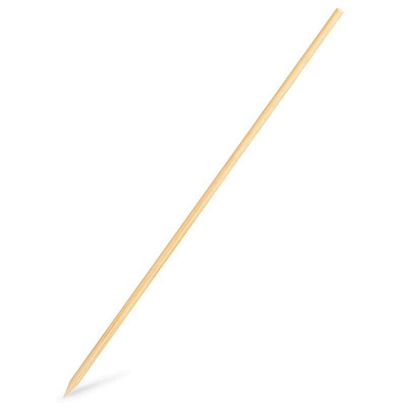 Bambus Schaschlikstäbe Bambusspieße robust splitterfrei 15 cm, 200 Stk.
