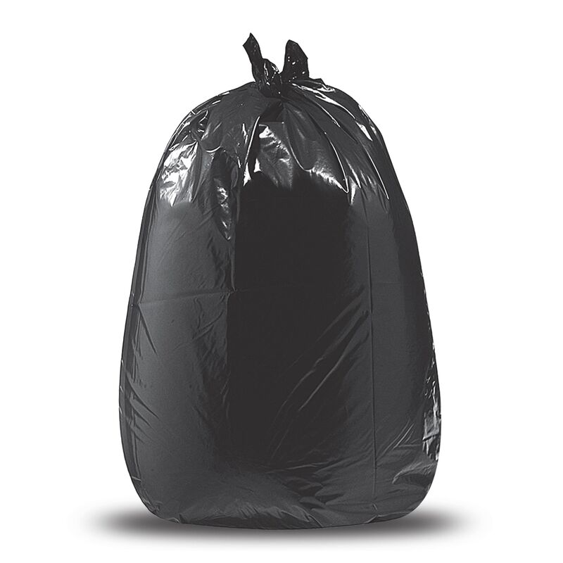 Bauschuttsack Schwerlastsack 100 ?m schwarz 70 x 110 cm 120L 10 Stk.
