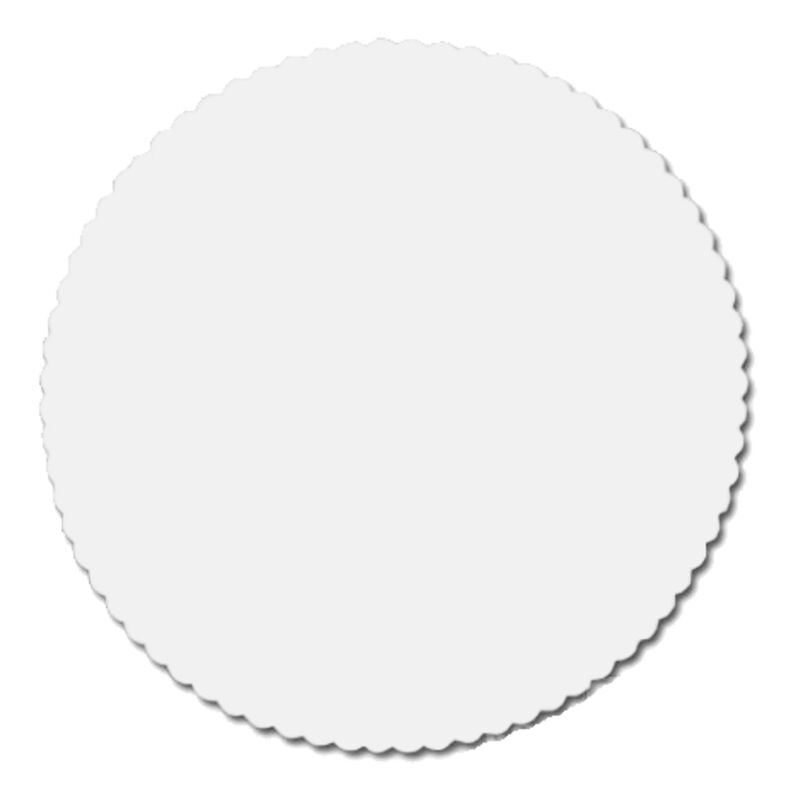 BIONATURE Tortenunterlagen O18 cm aus 100% Zellstoff, 100 Stk.