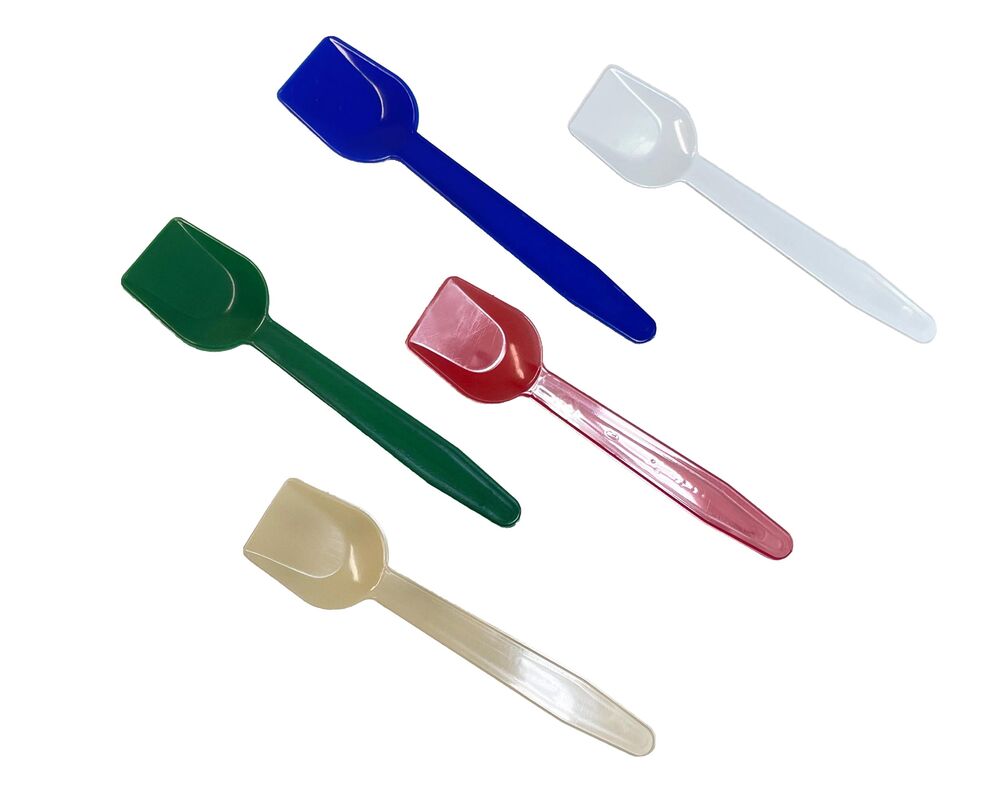 Eislöffel Eisspaten bunt 90mm mehrfach verwendbar farbig sortiert, 1000 Stk.
