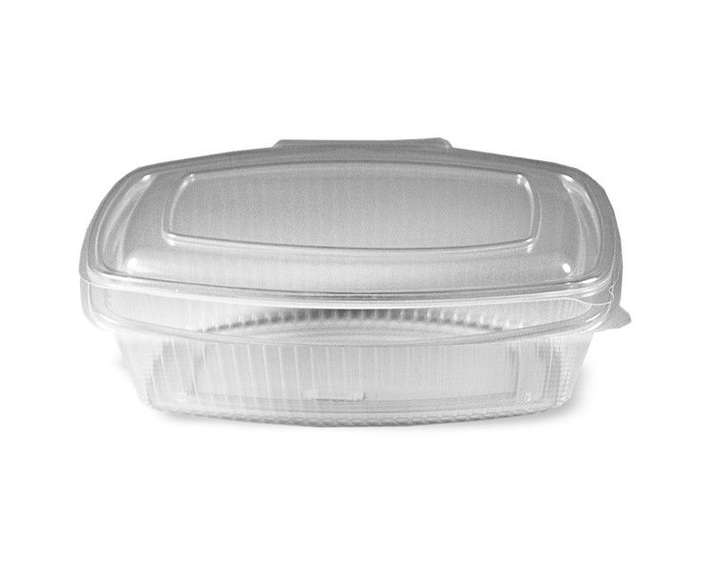 Feinkostbecher klar mit angehängtem Deckel 125 ml PP, 50 Stk.