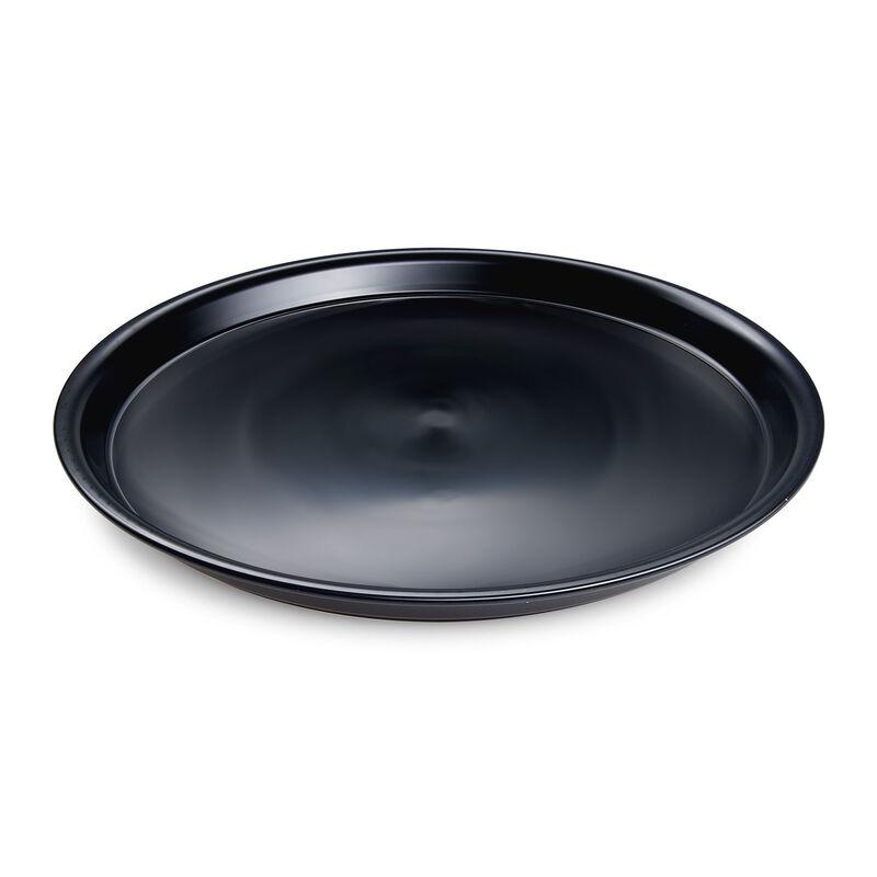 Gastro Serviertablett rund schwarz O37 x 3 cm