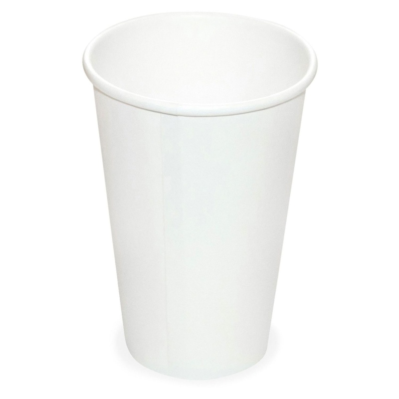 Heiß- und Kaltgetränkebecher Pappbecher weiß 250ml 330ml, O 80mm, 50 Stk.