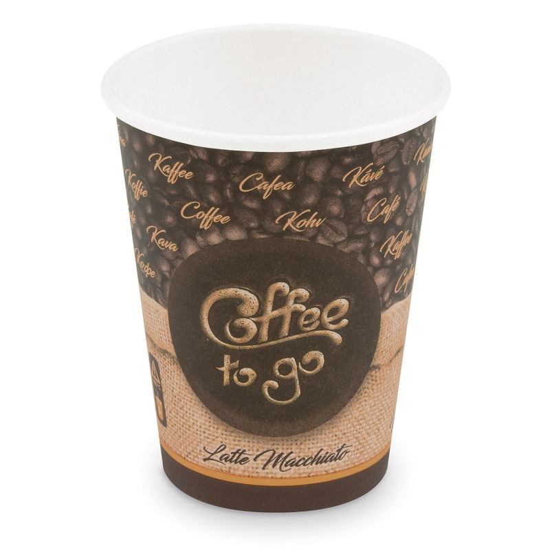 Kaffeebecher L 'Coffee To Go' Latte Macchiato, Melange 350ml 420ml,  50 Stk.