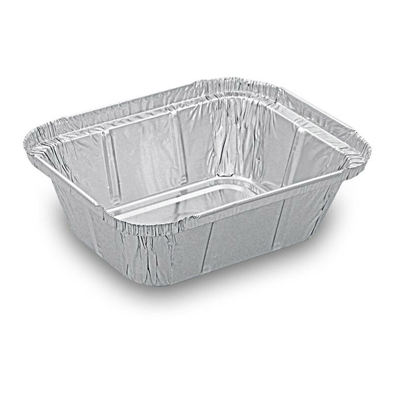 Alu-Servierschalen Aluschale Menüschale Grillschale 250ml 129x103x34mm, 100 Stk.